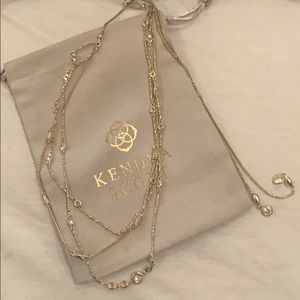 Kendra Scott gold Rina Multi Strand necklace